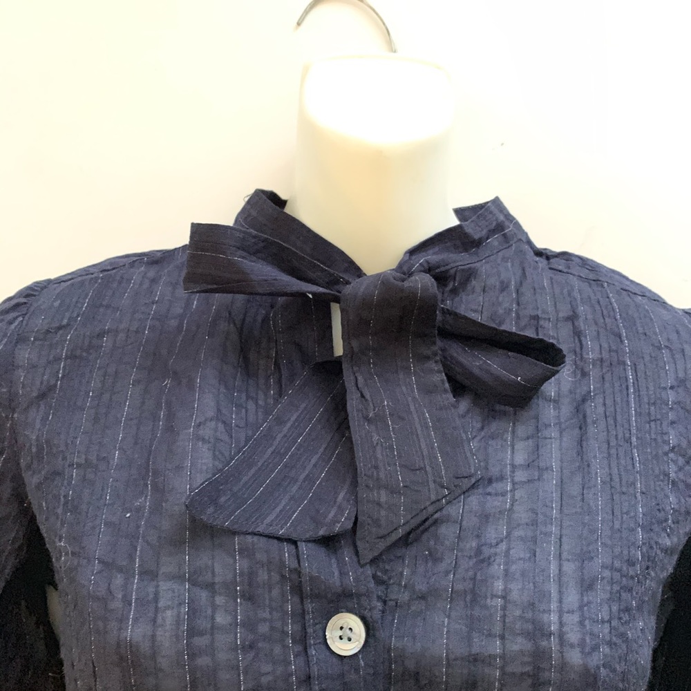 Ribbon Bow blouse - banana republic Sz small